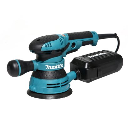 MAKITA เครื่องขัดกระดาษทรายกลมสั่นสุ่ม ขนาด 5 นิ้ว (125 มม.) กำลังไฟ 300 วัตต์ รุ่น BO-5041 ความเร็วการขัด 4,000-12,000 ครั้ง/นาที สามารถปรับรอบได้ (มากีต้า)