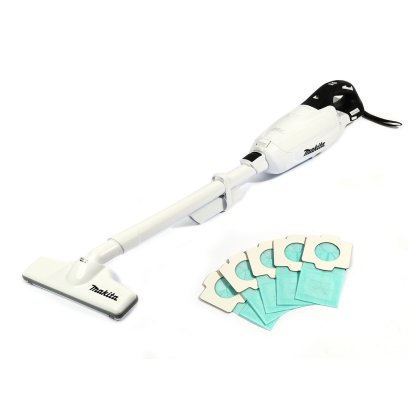 MAKITA เครื่องดูดฝุ่นไร้สาย 18 โวลต์ ถุงผ้าเก็บฝุ่น 500 มล. รุ่น DCL282FZW แรงดันลมสูงสุด 8.2 KPA ปรับความเร็วได้ 3 ระดับ มอเตอร์ไร้แปรงถ่าน ไม่รวมแบตเตอรี่-แท่นชาร์จ (มากีต้า)