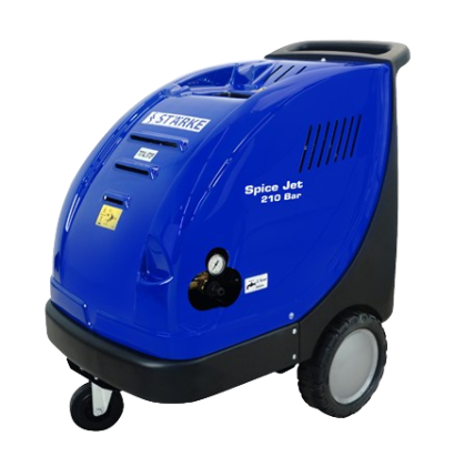 STARKE SK-322 เครื่องฉีดน้ำร้อน แรงดันสูง 210 บาร์ 7.5 HP. 380V.| แรงดันใช้งาน 200 บาร์