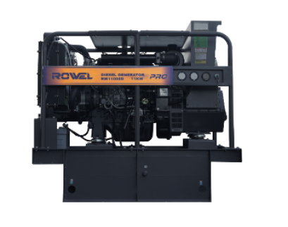 เครื่องกำเนิดไฟฟ้า ROWEL ดีเซล รุ่น RW-DE-RW11000D แบบเปิด 11KW 220V