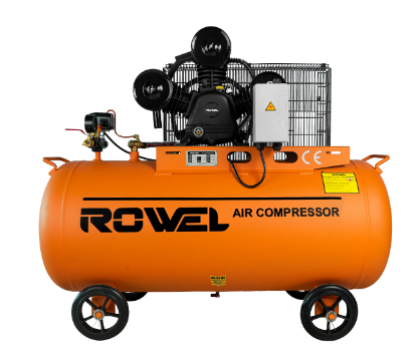 ปั๊มลมสายพาน ROWEL รุ่น RW-653/200 ขนาด 200ลิตร 2HP 3สูบ