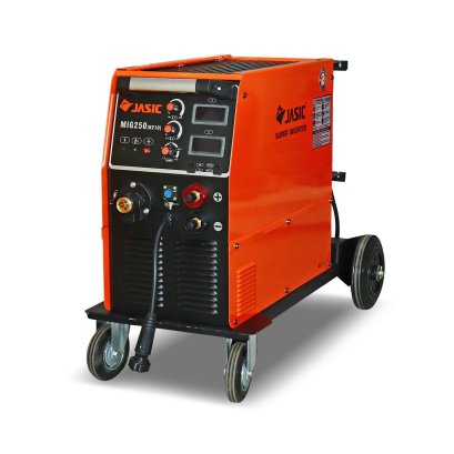 JASIC เครื่องเชื่อม ตู้เชื่อม Inverter IGBT รุ่น MIG250N210 มี 2 ระบบ MIG และ MMA กระแสไฟเชื่อม 250 แอมป์ แรงดันไฟ 380 โวลต์ มีชุดป้อนลวดในตัว (เจสิค)