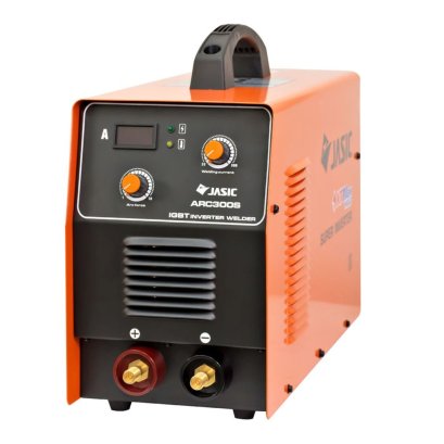 JASIC เครื่องเชื่อมระบบอินเวอร์เตอร์แบบอาร์ค รุ่น ARC300S กระแสไฟเชื่อม 20-300 แอมป์ แรงดันไฟ 220 โวลต์ ขนาดลวดที่ใช้ 1.6-5.0 มม. ระบบ IGBT มีกระแสไฟในการเชื่อมนิ่ง มีระบบป้องกันไฟกระชาก (เจสิค)