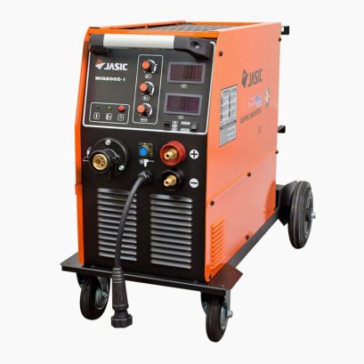 JASIC เครื่องเชื่อม MIG 25-200 แอมป์ รุ่น MIG200Z-1 แรงดันไฟ 1 เฟส 220 โวลต์ ขนาดลวดเชื่อม 0.8 - 1.0 มม. มีชุดป้อนลวดในตัว ระดับป้องกัน IP21S (เจสิค)