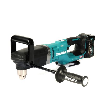 MAKITA สว่านหัวงอไร้สาย 40 โวลต์ 1/2 นิ้ว รุ่น DA001GM101 แรงบิดสูงสุด 55 นิวตันเมตร รวมแบตเตอรี่และแท่นชาร์จ (มากีต้า)