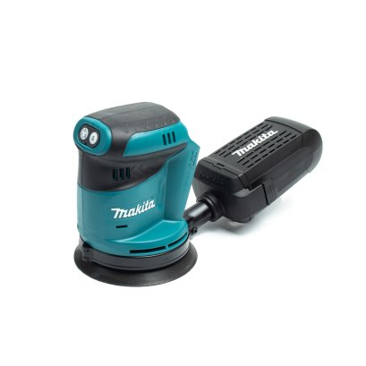 MAKITA เครื่องขัดกระดาษทรายไร้สาย 18 โวลต์ 125 มม. (5 นิ้ว) รุ่น DBO180 ไม่รวมแบตเตอรี่และแท่นชาร์จ (มากีต้า)