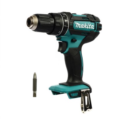 MAKITA สว่านกระแทกไร้สาย 18 โวลต์ ขนาด 13 มม. (1/2 นิ้ว) รุ่น DHP482Z แรงบิดหมุน 54 นิวตันเมตร ไม่รวมแบตเตอรี่-แท่นชาร์จ (มากีต้า)