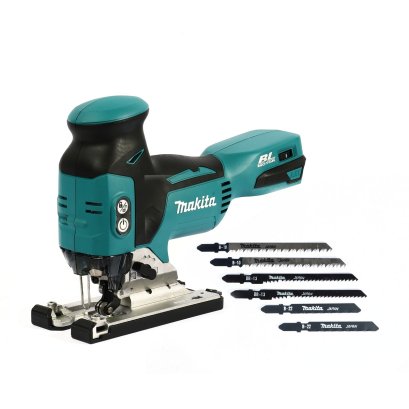 MAKITA เลื่อยจิกซอไร้สาย 18 โวลต์ รุ่น DJV181Z ความยาวช่วงชัก 1 นิ้ว ไม่รวมแบตเตอรี่และแท่นชาร์จ (มากีต้า)