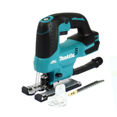 MAKITA เลื่อยจิกซอไร้สาย 18 โวลต์ รุ่น DJV184Z ขนาด 82 มม. (3-1/4 นิ้ว) ความเร็วรอบ 14,000 RPM มอเตอร์ไร้แปรงถ่าน ไม่รวมแบตเตอรี่-แท่นชาร์จ (มากีต้า)