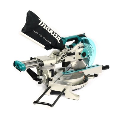 MAKITA แท่นตัดสไลท์องศา 18 โวลต์ ขนาด 7 นิ้ว (190 มม.) รุ่น DLS713Z ความเร็วรอบ 2,200 รอบ/นาที LXT LI-ON ใบเลื่อยวงเดือน TCT 7"x40T พร้อมไม่รวมแบตเตอรี่-แท่นชาร์จ (มากีต้า)