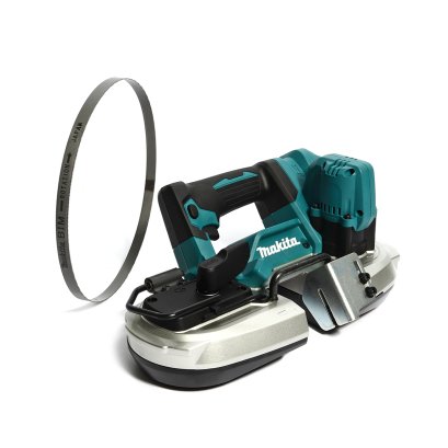 MAKITA เลื่อยสายพานตัดโลหะมือถือไร้สาย 18 โวลต์ ขนาด 2 นิ้ว รุ่น DPB184Z ไม่รวมแบตเตอรี่และแท่นชาร์จ (มากีต้า)