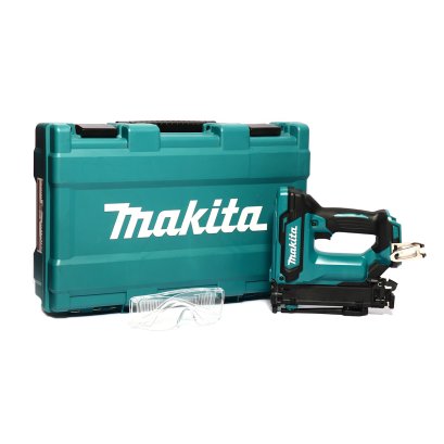 MAKITA แม็กยิงตะปูไร้สาย 18V รุ่น DST421ZK ขนาด 13-25 มม. บรรจุตะปู 100 ชิ้น ไม่รวมแบตเตอรี่-แท่นชาร์จ (มากีต้า)