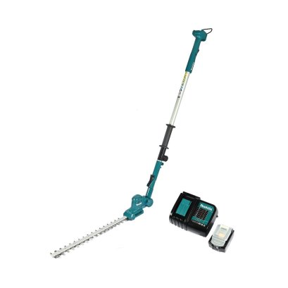 MAKITA เครื่องเล็มพุ่มไร้สาย 18 โวลต์ รุ่น DUN461WSF ความยาวใบมีด 460 มม. งอได้ ตัดสูงสุด 18 มม. รวมแบตเตอรี่และแท่นชาร์จ (มากีต้า)