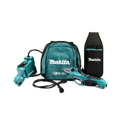 MAKITA กรรไกรตัดกิ่งแบบไร้สาย 36 โวลต์ รุ่น DUP361ZN ตัดสูงสุด 33 มม. ใบมีดอ้าได้สูงสุด 54 มม. รวมแบตเตอรี่-แท่นชาร์จ (มากีต้า)