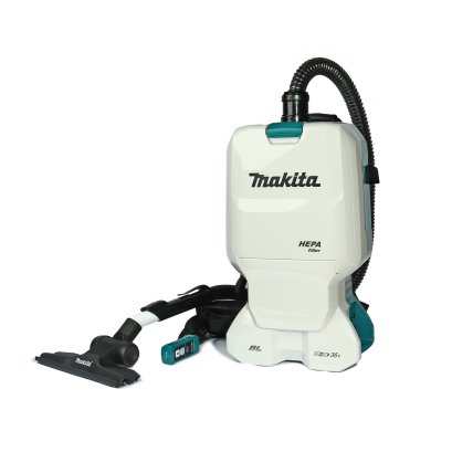 MAKITA เครื่องดูดฝุ่นสะพายไร้สาย 36 โวลต์ ถุงกระดาษเก็บฝุ่น 6 ลิตร รุ่น DVC660Z แรงดันลมสูงสุด 11 KPA ไม่รวมแบตเตอรี่-แท่นชาร์จ (มากีต้า)
