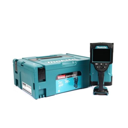 MAKITA เครื่องสแกนผนังไร้สาย 18 โวลต์ รุ่น DWD181ZJ ความลึกในการสแกนสูงสุด 180 มม. ระยะการสแกนขั้นต่ำ 40 มม. ขนาดจอแสดงผล 4.1 นิ้ว ไม่รวมแบตเตอรี่และแท่นชาร์จ (มากีต้า)