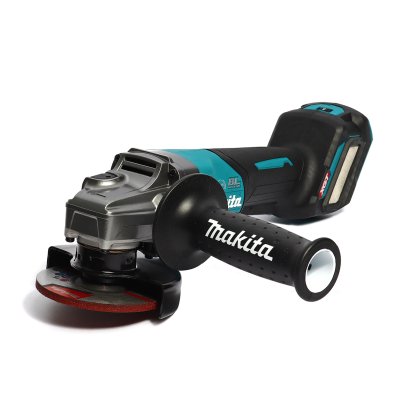 MAKITA เครื่องเจียไร้สาย 40 โวลต์ ขนาด 4 นิ้ว รุ่น GA027GZ ความเร็วรอบตัวเปล่า 3,000-8,500 รอบ/นาที ปรับรอบได้ สวิตซ์บีบ ไม่รวมแบตเตอรี่และแท่นชาร์จ (มากีต้า)