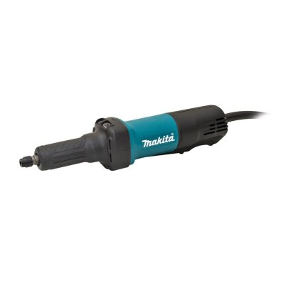 MAKITA เครื่องเจียรแกนไฟฟ้า ขนาด 6 มม. (1/4 นิ้ว ) กำลังไฟ 400 วัตต์ รุ่น GD-0600 ความเร็วรอบตัวเปล่า 25,000 รอบ/นาที สวิตช์บีบ มีฉนวนสองชั้น (มากีต้า)