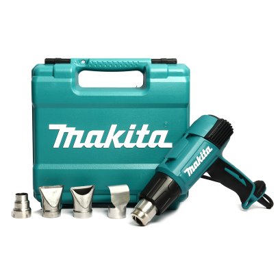 MAKITA เครื่องเป่าลมร้อนไฟฟ้า กำลังไฟ 2,000 วัตต์ รุ่น HG6530VK ปรับอุณหภูมิได้ 3 ระดับ มาพร้อมหน้าจอแบบ LCD (มากีต้า)