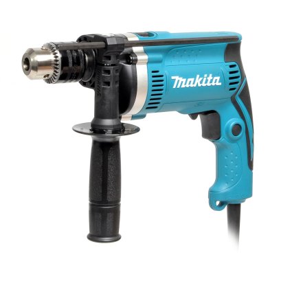 MAKITA สว่านกระแทกไฟฟ้า ขนาด 16 มม. (5/8 นิ้ว) กำลังไฟ 710 วัตต์ รุ่น HP1630KX3 ความเร็วรอบตัวเปล่า 0 - 3,200 รอบ/นาที (มากีต้า)