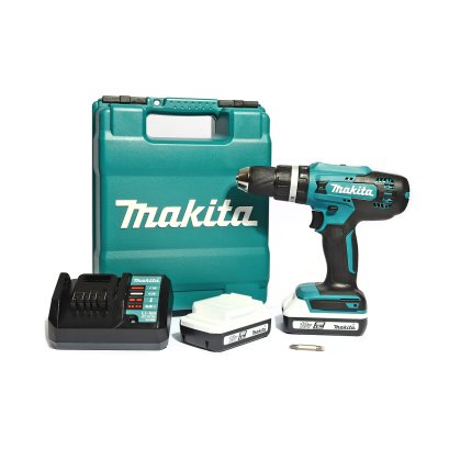 MAKITA สว่านกระแทกไร้สาย G-TYPE 18 โวลต์ ขนาด 13 มม. (1/2 นิ้ว) รุ่น HP488DWE แรงบิดหมุน 38 นิวตันเมตร รวมแบตเตอรี่-แท่นชาร์จ (มากีต้า)