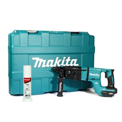 MAKITA สว่านโรตารี่ไร้สาย 40 โวลต์ ขนาด 28 มม.(1-1/8 นิ้ว) รุ่น HR007GZ01 ใช้กับดอกสว่าน SDS-PLUS ไม่รวมแบตเตอรี่-แท่นชาร์จ (มากีต้า)