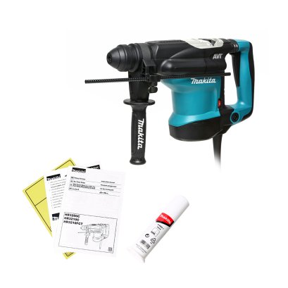 MAKITA สว่านโรตารี่ไฟฟ้า ขนาด 32 มม. (1-1/4 นิ้ว) กำลังไฟ 850 วัตต์ รุ่น HR-3210C พลังงานการกระแทก 5.0 จูล ลดแรงสั่นสะเทือน ใช้กับดอก SDS-PLUS (มากีต้า)