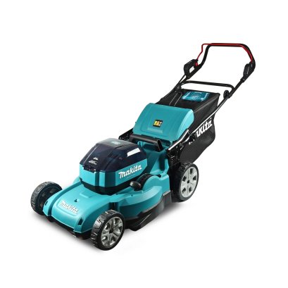 MAKITA รถเข็นตัดหญ้าไร้สาย 64 โวลต์ ความกว้างในการตัด 480 มม. รุ่น LM001JM101 กำลังไฟ 2,300 วัตต์ ถังเก็บหญ้า 62 ลิตร รวมแบตเตอรี่-แท่นชาร์จ (มากีต้า)