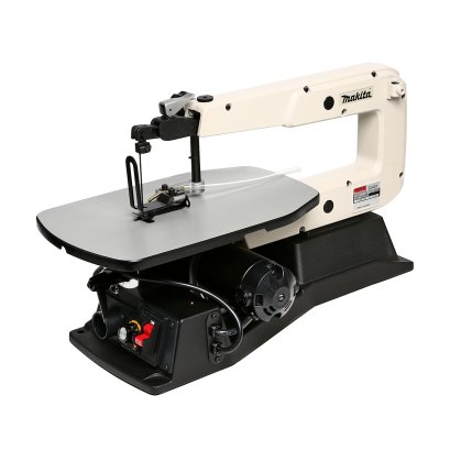 MAKITA แท่นเลื่อยฉลุ ขนาด 406 มม. (16 นิ้ว) กำลังไฟ 50 วัตต์ รุ่น SJ-401 ตัดหนา 2 นิ้ว ความเร็วช่วงชัก 400 - 1,600 จังหวะ/นาที (มากีต้า)