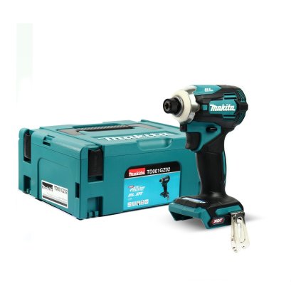 MAKITA สว่านไขควงกระแทกไร้สาย 40 โวลต์ 1/4 นิ้ว รุ่น TD001GZ02 แรงบิดสูงสุด 220 นิวตันเมตร ไม่รวมแบตเตอรี่และแท่นชาร์จ (มากีต้า)
