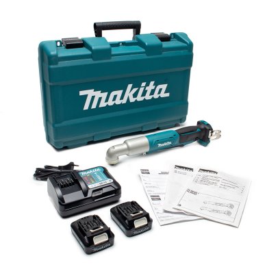 MAKITA บล๊อกหัวงอไร้สาย 12 โวลต์ 3/8 นิ้ว รุ่น TL065DWYE แรงบิด 60 นิวตันเมตร รวมแบตเตอรี่และแท่นชาร์จ (มากีต้า)