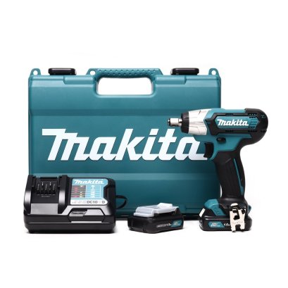 MAKITA เครื่องขันบล๊อกไร้สาย 12 โวลต์ 1/2 นิ้ว รุ่น TW141DWYE แรงบิดสูงสุด 145 นิวตันเมตร รวมแบตเตอรี่และแท่นชาร์จ (มากีต้า)
