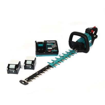 MAKITA เครื่องเล็มพุ่มไร้สาย 40 โวลต์ ความยาวใบมีด 600 มม. รุ่น UH004GM201 กำลังไฟ 720 วัตต์ ตัดสูงสุด 23.5 มม. รวมแบตเตอรี่-แท่นชาร์จ (มากีต้า)