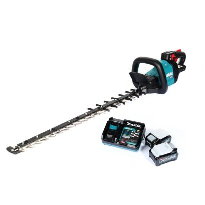 MAKITA เครื่องเล็มพุ่มไร้สาย 40 โวลต์ ความยาวใบมีด 750 มม. รุ่น UH007GM201 กำลังไฟ 720 วัตต์ ตัดสูงสุด 25 มม. รวมแบตเตอรี่-แท่นชาร์จ (มากีต้า)