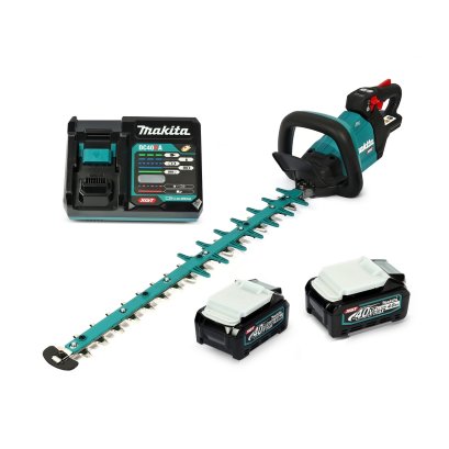 MAKITA เครื่องเล็มพุ่มไร้สาย 40 โวลต์ ความยาวใบมีด 600 มม. รุ่น UH008GM201 กำลังไฟ 720 วัตต์ ตัดสูงสุด 21.5 มม. รวมแบตเตอรี่-แท่นชาร์จ (มากีต้า)