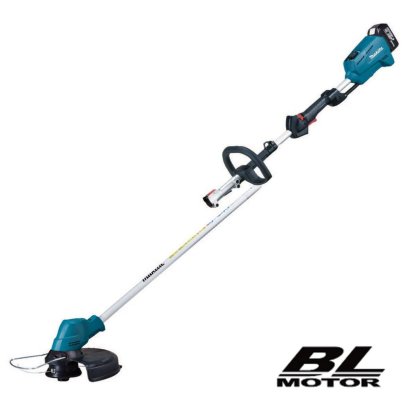 MAKITA เล็มหญ้าไร้สาย 18 โวลต์ ขนาด 300 มม. รุ่น DUR183LZ แกนหมุน M8 x 1.25 LH ความเร็วรอบ 3,500 - 6000 รอบ/นาที ไม่รวมแบตเตอรี่-แท่นชาร์จ (มากีต้า)