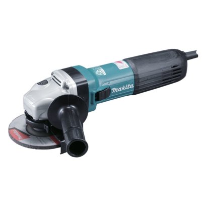 MAKITA เครื่องเจียรไฟฟ้า ขนาด 5 นิ้ว กำลังไฟ 1,400 วัตต์ รุ่น GA-5041C ความเร็วรอบ 2,800 - 11,000 รอบ/นาที ปรับรอบได้ มีระบบ SJS (มากีต้า)
