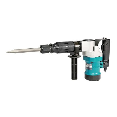 MAKITA เครื่องสกัดคอนกรีตไฟฟ้า 7.6 จูล ขนาด 17 มม. (11/16 นิ้ว) กำลังไฟ 900 วัตต์ รุ่น HM-0810TA อัตราการกระแทก 2,900 ครั้ง/นาที มีฉนวนสองชั้น (มากีต้า)