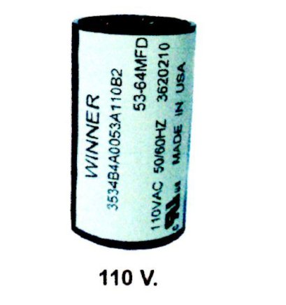 คอนเดนเซอร์สตาร์ทสองค่า 110V
