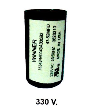 คอนเดนเซอร์สตาร์ทสองค่า 330V