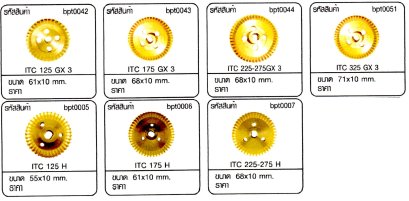 ใบพัดทองเหลือง hitachi
