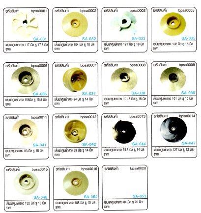 ใบพัดน้ำรุ่น SA