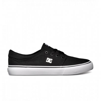 รองเท้า DC Shoes Trase TX - Black/White Logos [ADYS300126-BKW]