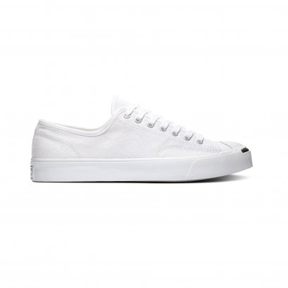 รองเท้า Converse Jack Purcell Cotton Ox White/White/Black [164057CWW]