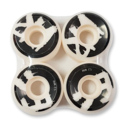 ล้อสเก็ตบอร์ด Dreg Logo Black Wheels 52mm.