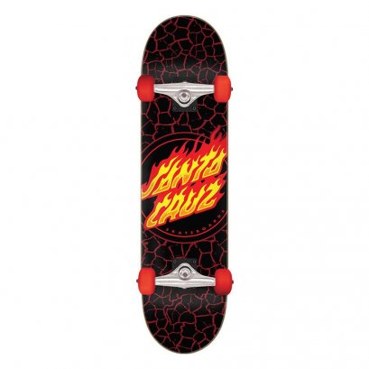 สเก็ตบอร์ด Santa Cruz Flame Dot Full Skateboard Complete 8.00 x 31.25