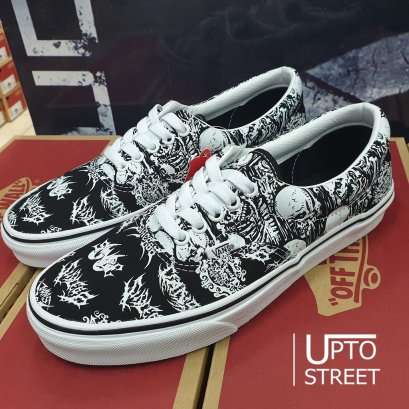 รองเท้า Vans Era - (Forgottn Bones) Blktrwht [VN0A4BV4V8V]