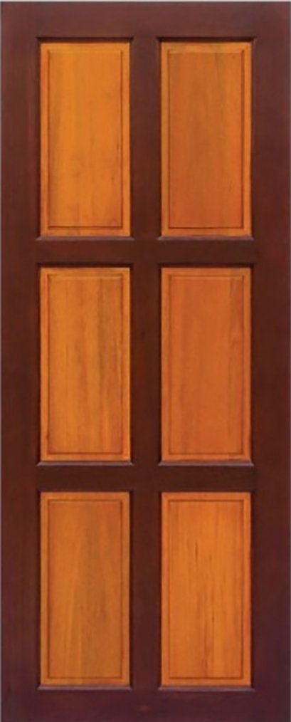 ประตูไม้จริง R26