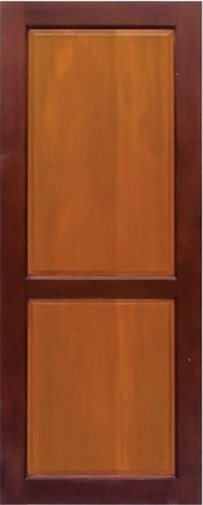 ประตูไม้จริง B5