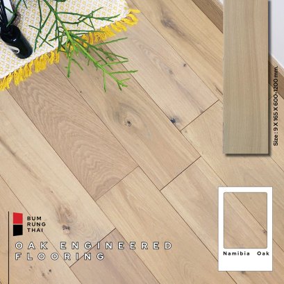 Engineered wood flooring -  Namibia oak